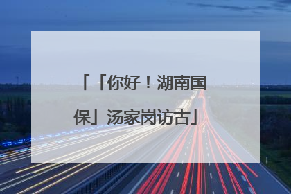 「你好！湖南国保」汤家岗访古