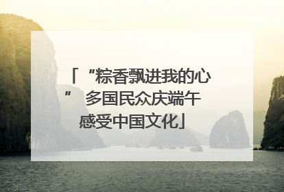 “粽香飘进我的心” 多国民众庆端午感受中国文化