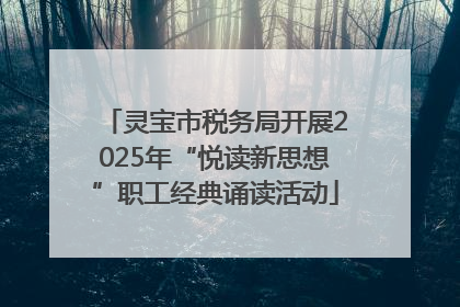 灵宝市税务局开展2025年“悦读新思想”职工经典诵读活动