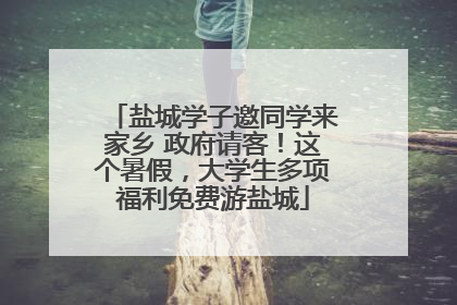 盐城学子邀同学来家乡 政府请客！这个暑假，大学生多项福利免费游盐城