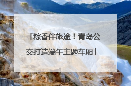 粽香伴旅途！青岛公交打造端午主题车厢