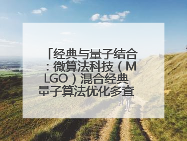 经典与量子结合：微算法科技（MLGO）混合经典量子算法优化多查询问题