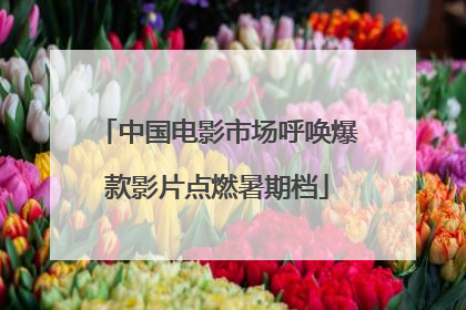 中国电影市场呼唤爆款影片点燃暑期档