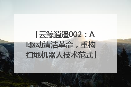 云鲸逍遥002：AI驱动清洁革命，重构扫地机器人技术范式