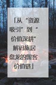 从“资源吸引”到“价值深耕” 解码旅居盘龙的留客价值链