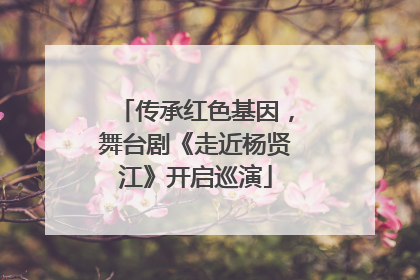 传承红色基因，舞台剧《走近杨贤江》开启巡演