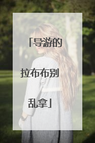 导游的拉布布别乱拿