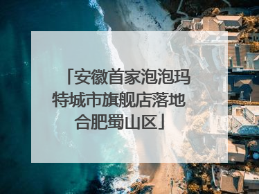 安徽首家泡泡玛特城市旗舰店落地合肥蜀山区