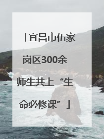 宜昌市伍家岗区300余师生共上“生命必修课”