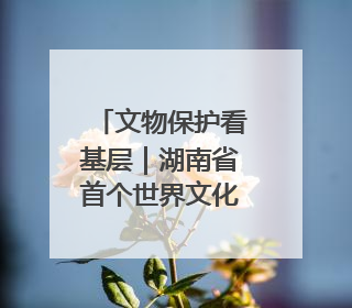 文物保护看基层｜湖南省首个世界文化遗产——永顺老司城遗址