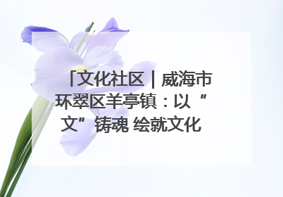 文化社区｜威海市环翠区羊亭镇：以“文”铸魂 绘就文化社区新画卷