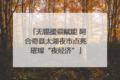无锡援疆赋能 阿合奇县太湖夜市点亮璀璨“夜经济”