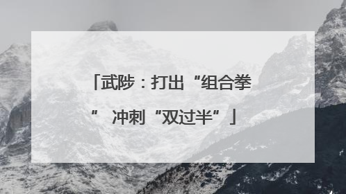 武陟：打出“组合拳” 冲刺“双过半”