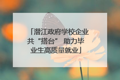 潜江政府学校企业共“搭台” 助力毕业生高质量就业
