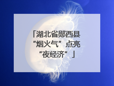 湖北省郧西县“烟火气”点亮“夜经济”