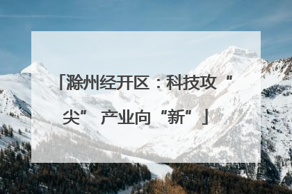 滁州经开区：科技攻“尖” 产业向“新”