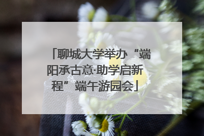聊城大学举办“端阳承古意·助学启新程”端午游园会