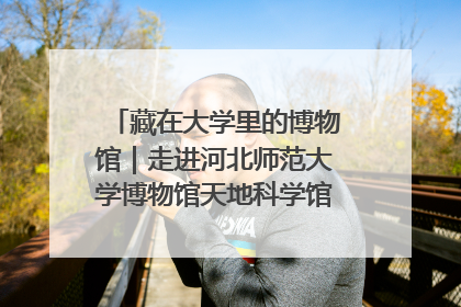 藏在大学里的博物馆｜走进河北师范大学博物馆天地科学馆：在校园里赴一场“宇宙之约”