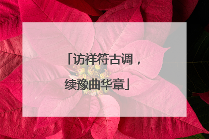 访祥符古调，续豫曲华章
