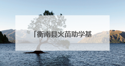衡南县火苗助学基金会助力城关学子“坐”享新课堂