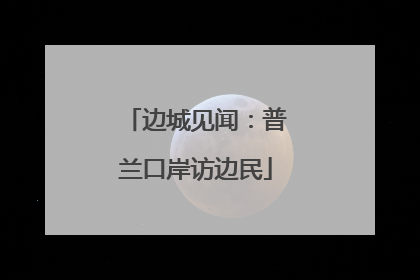 边城见闻：普兰口岸访边民
