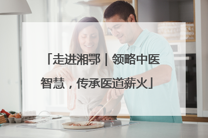走进湘鄂｜领略中医智慧，传承医道薪火