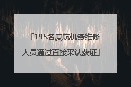 195名厦航机务维修人员通过直接采认获证