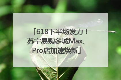 618下半场发力！苏宁易购多城Max、Pro店加速焕新