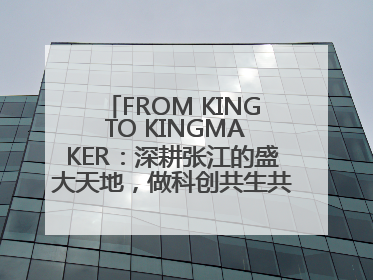 FROM KING TO KINGMAKER：深耕张江的盛大天地，做科创共生共荣体系的践行者